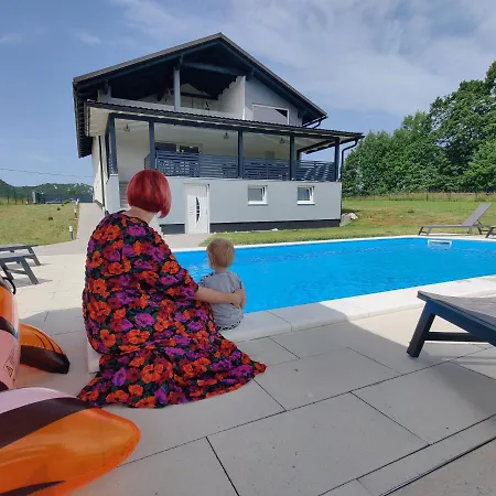 Plum House - Villa With Pool Gospić Exteriör bild
